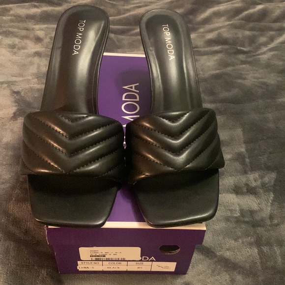 Top Moda low heel Sandal - Picture 5 of 8